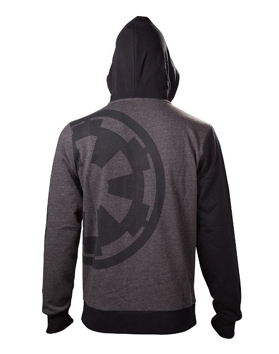 Cover for Star Wars Rogue One · Star Wars Rogue One - Imperial Emblem Zip (Felpa Con Cappuccio Unisex Tg. XL) (CLOTHES)