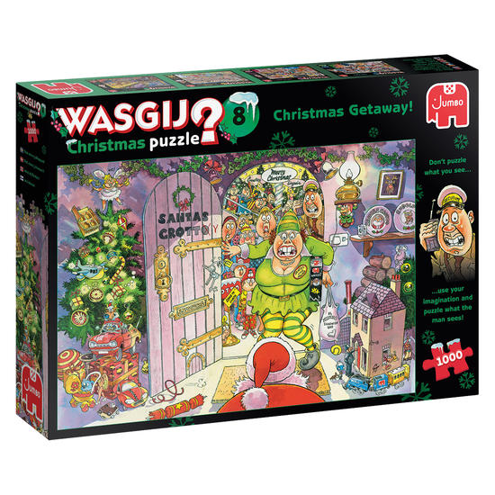 Christmas 8 - Christmas Getaway! (1000 Pieces) (1119801828) - Wasgij - Merchandise -  - 8721017601142 - 