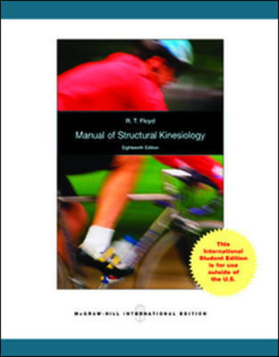 Cover for R .T. Floyd · Manual of Structural Kinesiology (Paperback Book) (2011)