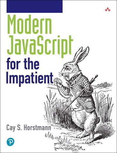 Cover for Cay Horstmann · Modern JavaScript for the Impatient (Paperback Book) (2020)
