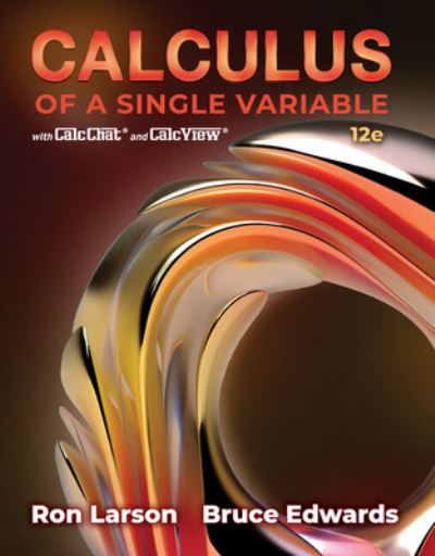 Cover for Ron Larson · Calculus of a Single Variable (Hardcover Book) (2022)