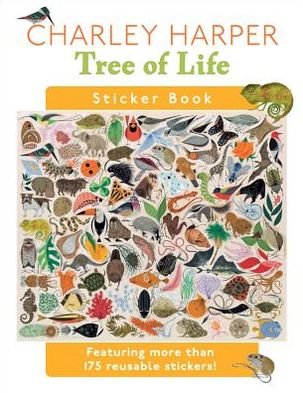 Charley Harper Tree of Life Sticker Book - Charley Harper - Bøker - Pomegranate Communications Inc,US - 9780764965142 - 15. januar 2013