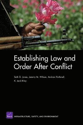 Cover for Seth G. Jones · Establishing Law and Order After Conflict (Paperback Book) (2005)