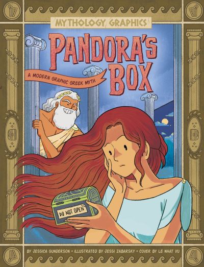 Cover for Jessica Gunderson · Pandora's Box: A Modern Graphic Greek Myth - Mythology Graphics (Taschenbuch) (2024)