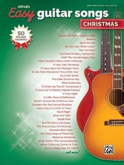 Cover for Alfred Music · Alfred's Easy Guitar Songs -- Christmas (Taschenbuch) (2016)