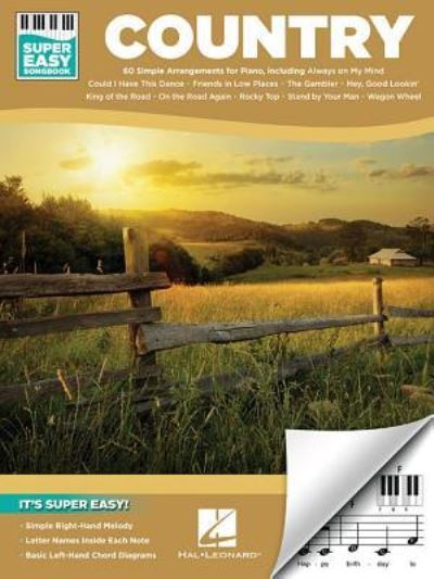 Cover for Country Super Easy Songbook - Super Easy Songbook (Paperback Book) (2021)