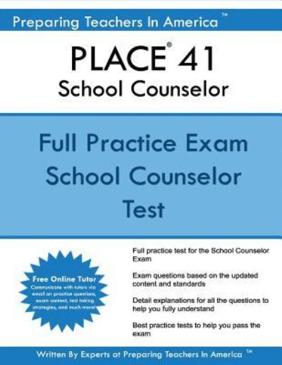 Cover for Preparing Teachers in America · PLACE 41 School Counselor (Paperback Book) (2017)