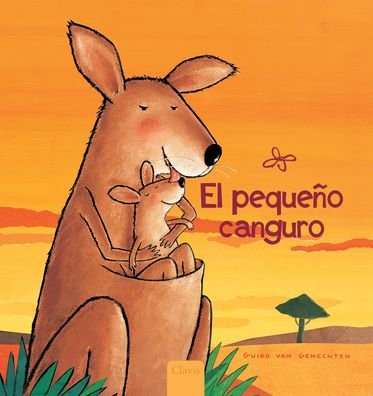 Cover for Guido Genechten · El pequeno canguro (Hardcover Book) (2024)
