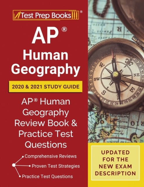Cover for Test Prep Books · AP Human Geography 2020 and 2021 Study Guide (Taschenbuch) (2020)