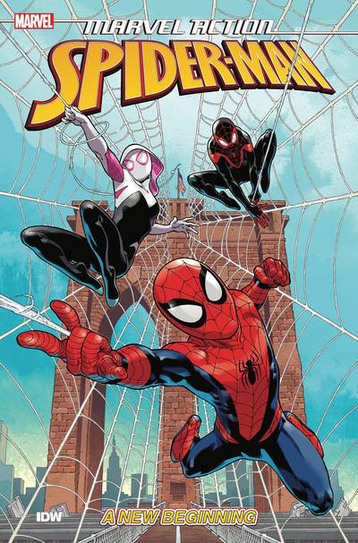 Cover for Delilah S. Dawson · Marvel Action: Spider-Man: A New Beginning (Book One) - Marvel Action: Spider-Man (Paperback Book) (2019)