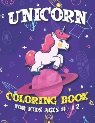 Cover for William Hill · Unicorn Coloring Book (Paperback Bog) (2019)