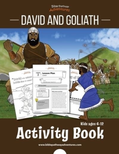 David and Goliath Activity Book - Bible Pathway Adventures - Książki - Bible Pathway Adventures - 9781777160142 - 4 maja 2020