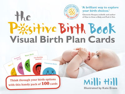 Cover for Milli Hill · The Positive Birth Book Visual Birth Plan Cards (Flashcards) (2019)