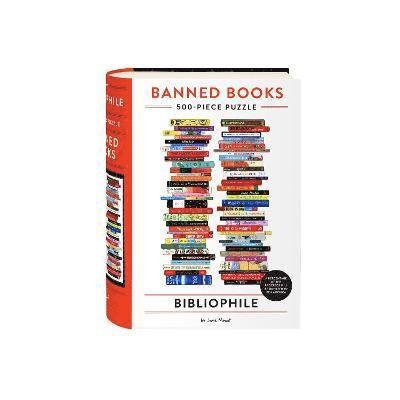 Bibliophile Banned Books 500-Piece Puzzle - Jane Mount - Lautapelit - Chronicle Books - 9781797225142 - torstai 12. lokakuuta 2023