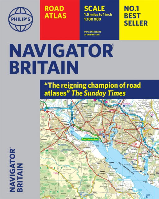 Cover for Philip's Maps · Philip's Navigator Britain: Flexi: Flexi bound - Philip's Road Atlases (Paperback Book) (2022)