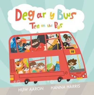 Cover for Huw Aaron · Deg ar y Bws / Ten on the Bus (Paperback Book) (2022)