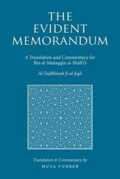 Cover for Musa Furber · The Evident Memorandum (Paperback Book) (2018)