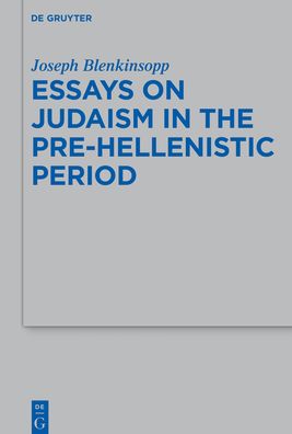 Cover for Blenkinsopp · Essays on Judaism in the Pr (Book) (2017)