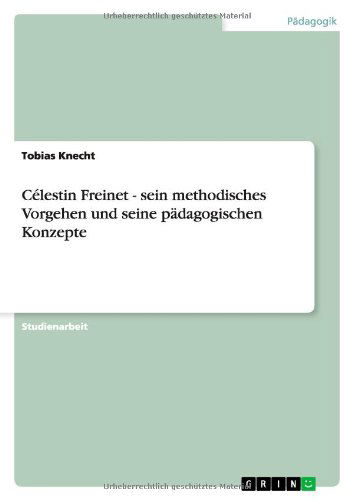 Cover for Knecht · Célestin Freinet - sein methodis (Book) [German edition] (2011)