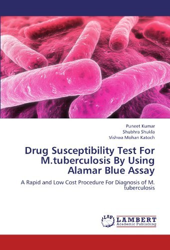 Cover for Vishwa Mohan Katoch · Drug Susceptibility Test for M.tuberculosis by Using Alamar Blue Assay: a Rapid and Low Cost Procedure for Diagnosis of M. Tuberculosis (Pocketbok) (2012)