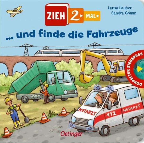Cover for Grimm · Zieh 2-mal.Fahrzeuge (Buch)