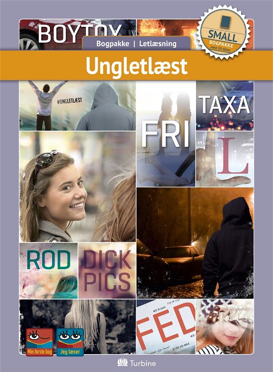 Cover for Bogpakke, letlæsning, fiktion · Bogpakke: #UNGLETLÆST (SMALL 13 bøger) (Book pack) [1st edition] (2019)