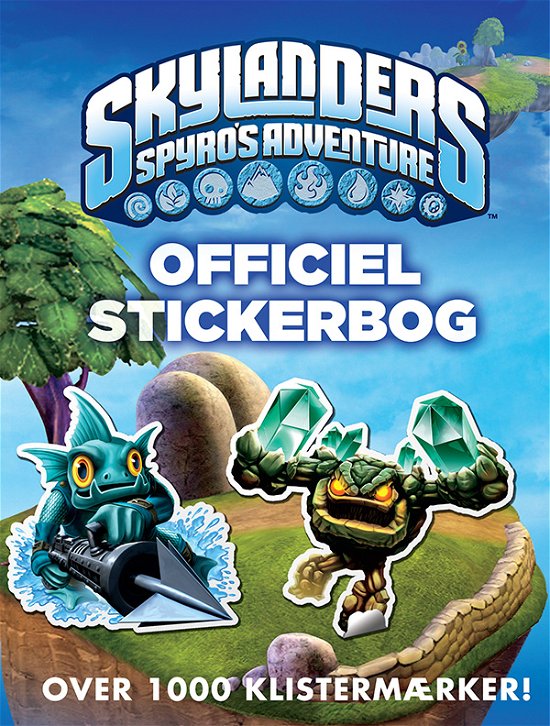 Cover for Ben Hubbard · Skylanders Spyro's adventure: Skylanders Spyro's Adventure Officiel stickerbog (Innbunden bok) [1. utgave] [Hardback] (2012)