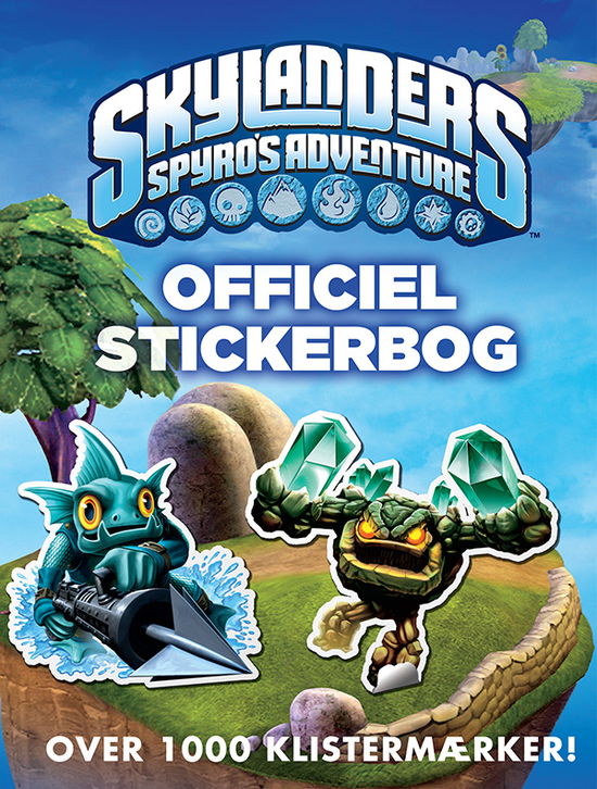 Cover for Ben Hubbard · Skylanders Spyro's adventure: Skylanders Spyro's Adventure Officiel stickerbog (Hardcover Book) [1th edição] [Hardback] (2012)