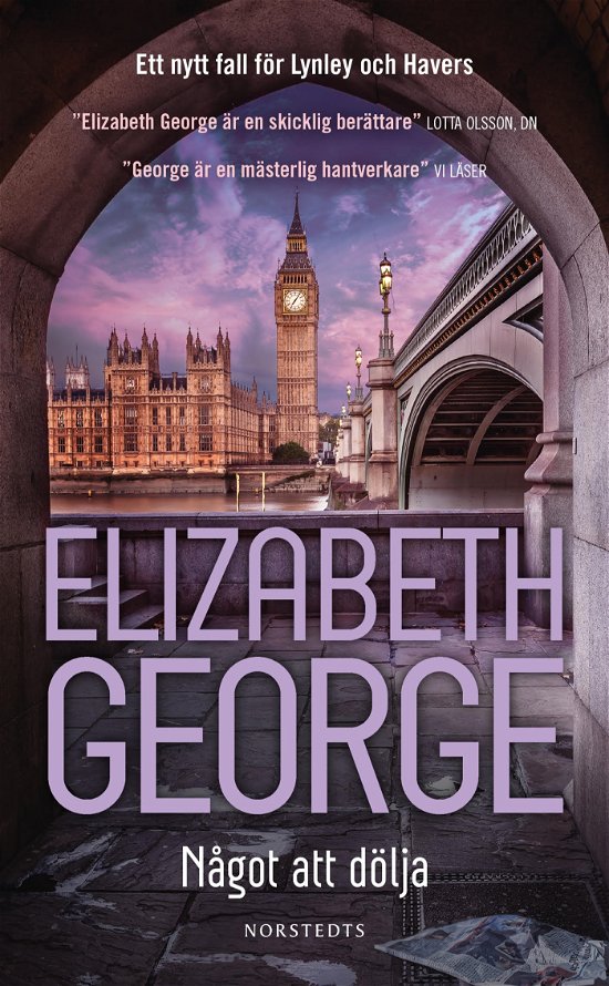 Cover for Elizabeth George · Något att dölja (Paperback Bog) (2023)