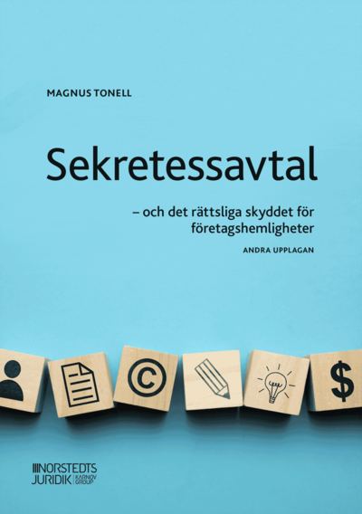 Cover for Magnus Tonell · Sekretessavtal : - och det rättsliga skyddet för företagshemligheter (Book) (2021)