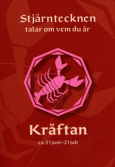 Cover for Gisela Melin · Stjärntecknen talar om vem du är : kräftan (Paperback Book) (2008)