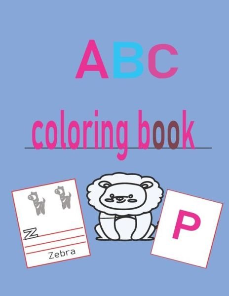 Cover for Funny Iskla Iskla · ABC coloring book (Paperback Bog) (2020)