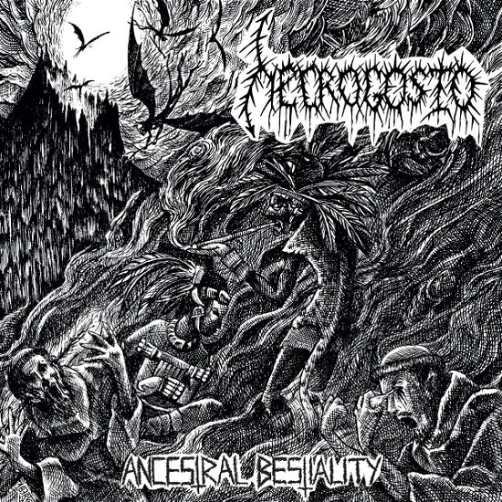 Cover for Necrogosto · Ancestral Bestiality (LP) (2020)