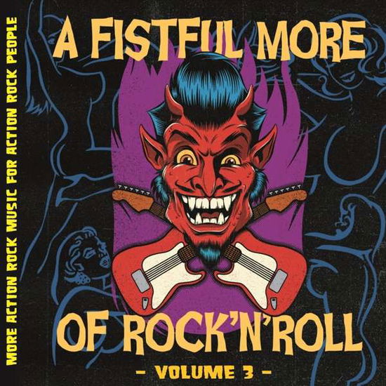 A Fistful More of Rock N Roll, Vol. 3 - V/A - Musiikki - SCREAMING CROW - 0087692000143 - perjantai 14. elokuuta 2020