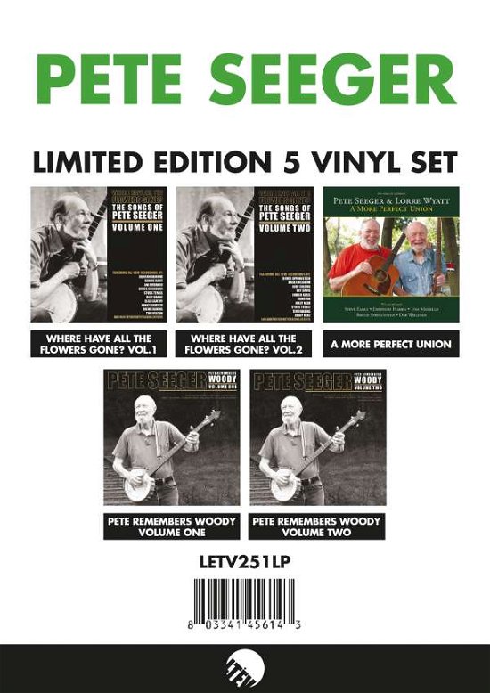 Limited Edition Vinyl Set - Pete Seeger - Musiikki - LETTHEMEATVINYL - 0803341456143 - lauantai 18. huhtikuuta 2015