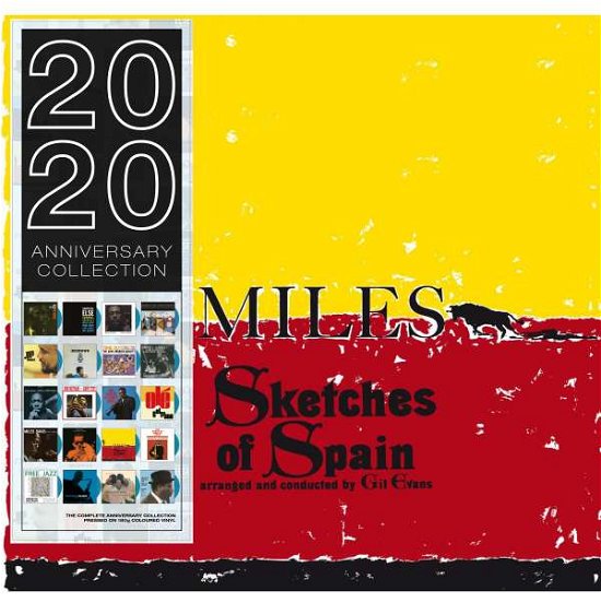 Cover for Miles Davis · Sketches Of Spain (Blue Vinyl) (LP) [Limited edition] (2019)