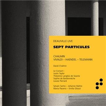 Cover for David Chalmin · Sept Particules - Deauville Live (CD) (2019)