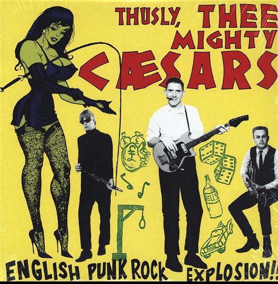 Cover for Mighty Caesars · English Punk Rock Explosion! (LP) (2013)