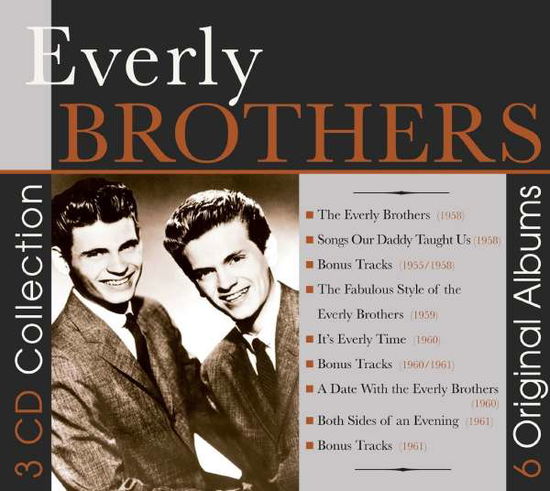 Cover for Everly Brothers · 6 Original Albums (CD) (2015)