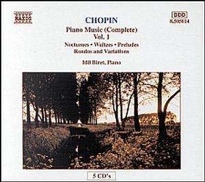 * Chopin Klavier Musik Vol 1 Biret - Idil Biret - Music - Naxos - 4891030050143 - 1997