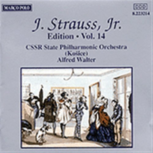Cover for Walter,Alfred / CSSR State Philharmonic Orchestra · J.Strauss,Jr.Edition Vol.14 (CD) (1991)