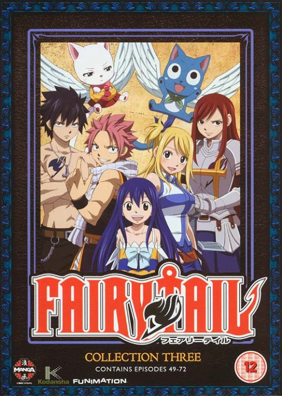 Fairy Tail Collection 3 (Episodes 49 to 72) - Manga - Elokuva - Crunchyroll - 5022366318143 - maanantai 19. tammikuuta 2015