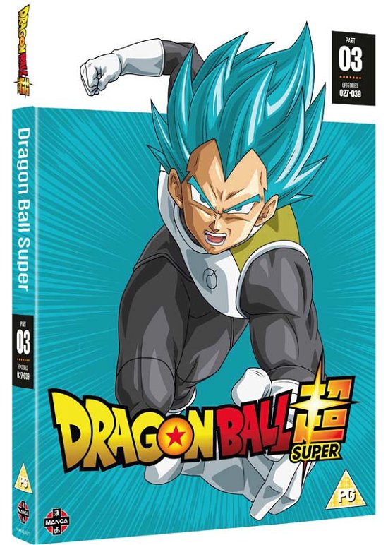 Cover for Dragon Ball Super Part 3 Episodes 27-39 DVD (DVD) [EP edition] (2018)