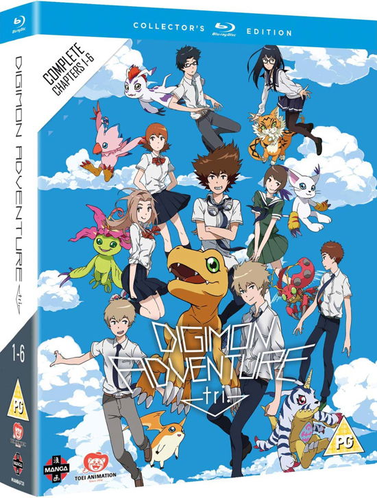 Dvd Digimon Adventure Tri Completo 6 Filmes