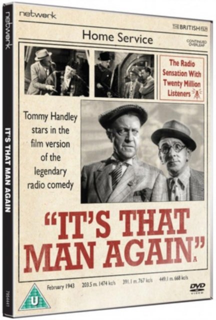 Cover for It's That Man Again · Its That Man Again (DVD) (2016)