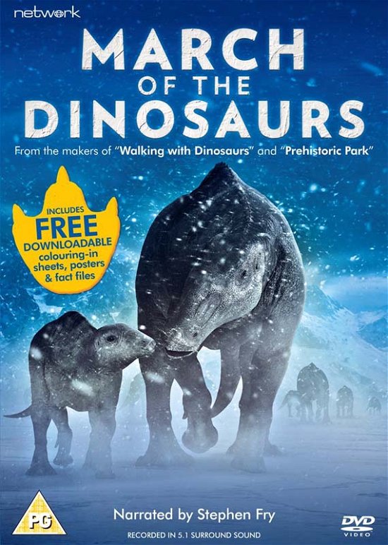 Cover for March of the Dinosaurs · March Of The Dinosaurs (DVD) (2018)