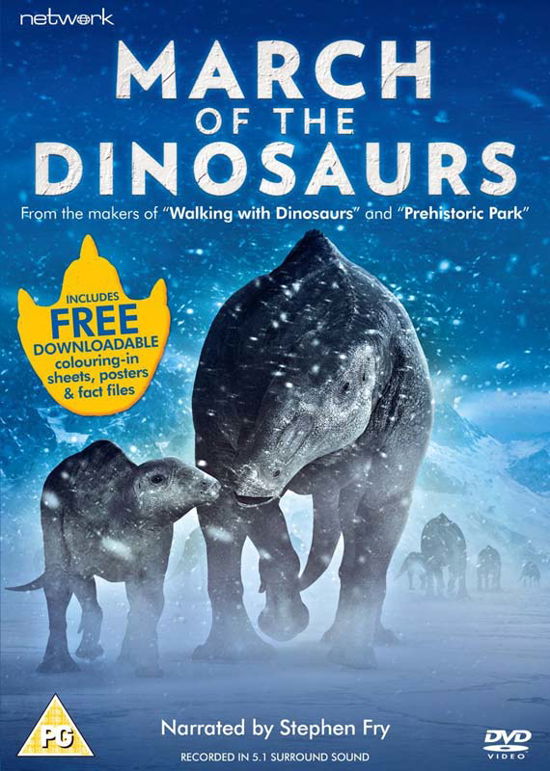 March Of The Dinosaurs - March of the Dinosaurs - Elokuva - Network - 5027626486143 - maanantai 16. huhtikuuta 2018