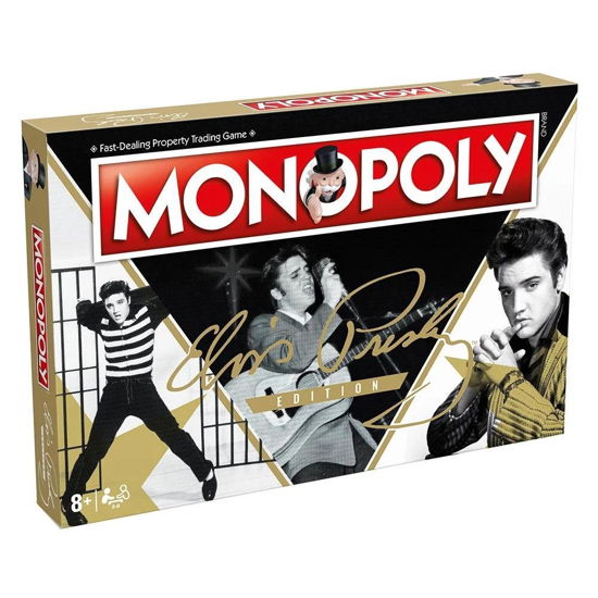 Cover for Elvis Presley · Elvis Monopoly (SPILL) (2021)