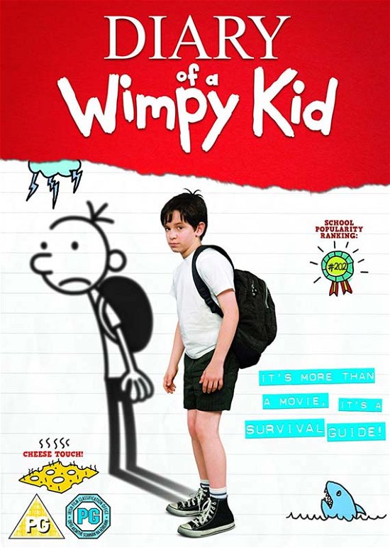 Cover for Diary of a Wimpy Kid · Diary Of A Wimpy Kid (DVD) (2017)
