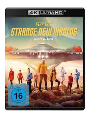 Cover for Anson Mount,ethan Peck,jess Bush · Star Trek: Strange New Worlds - Staffel 1 (4K UHD Blu-ray) (2023)
